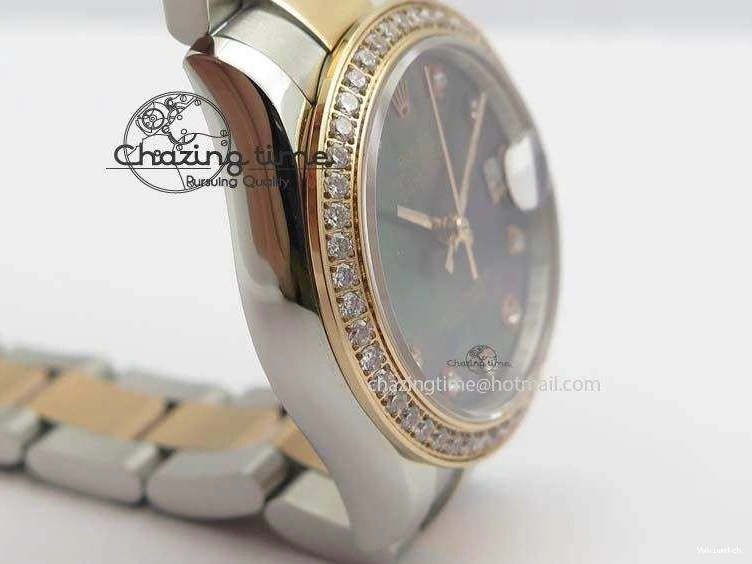 SS Bracelet RG Dial On BP-Maker DateJust V2 Diamond RG A2824 Edition MOP 31mm Best Markers SS 1128